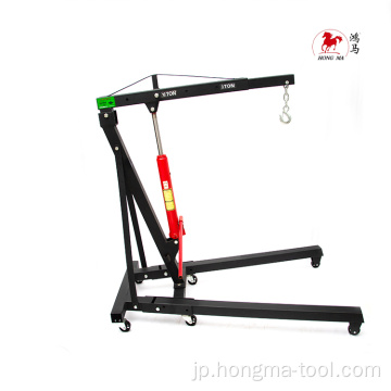 2ton Hydraulic Foldable Crane Shop Crane Engine